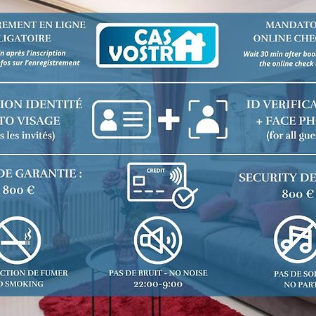 Au Nom De La Rose - Casa Vostra - Caution 800 Eur & Id Requises - Annemasse Apartment Exterior photo